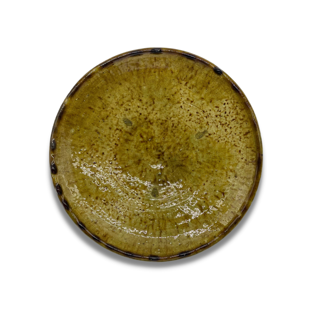 Tamegroute Ochre Plate Large