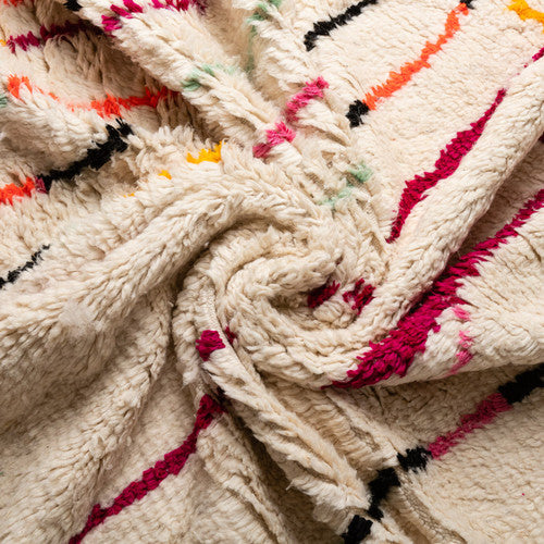 Ouzoud Azilal Moroccan Rug, Hand-Knotted Wool