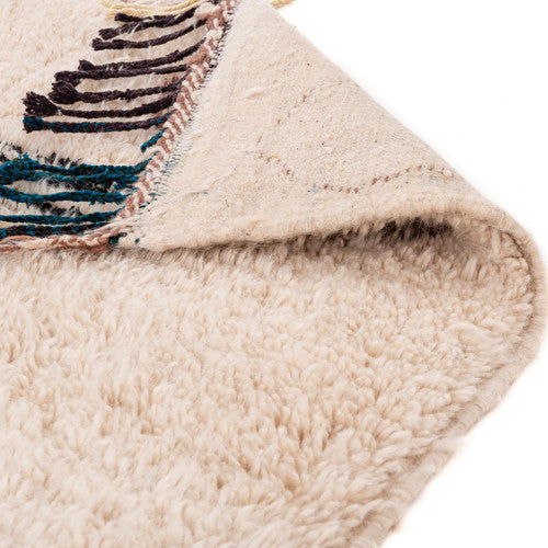 Maria Shag Azilal Moroccan Rug, Hand-Knotted Wool