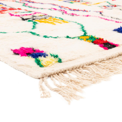 Admer Azilal Moroccan Rug, Hand-Knotted Wool