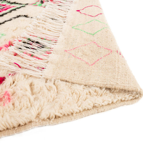 Tiziri Azilal Moroccan Rug, Hand-Knotted Wool