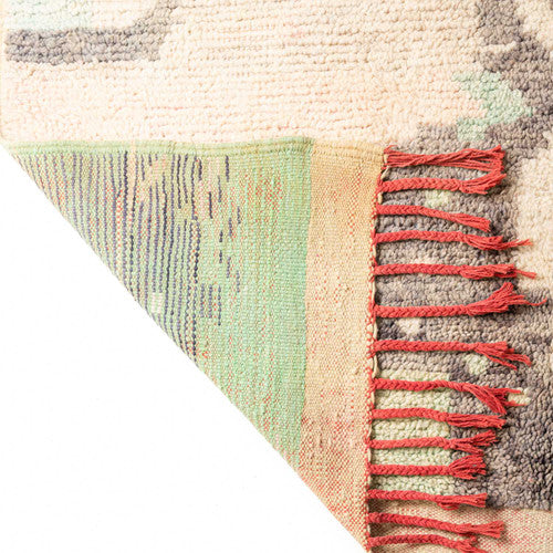 Erfod Boujad Moroccan Rug, Hand-Knotted Wool