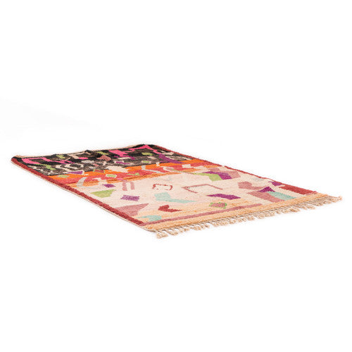 Kalaat Boujad Moroccan Rug, Hand-Knotted Wool