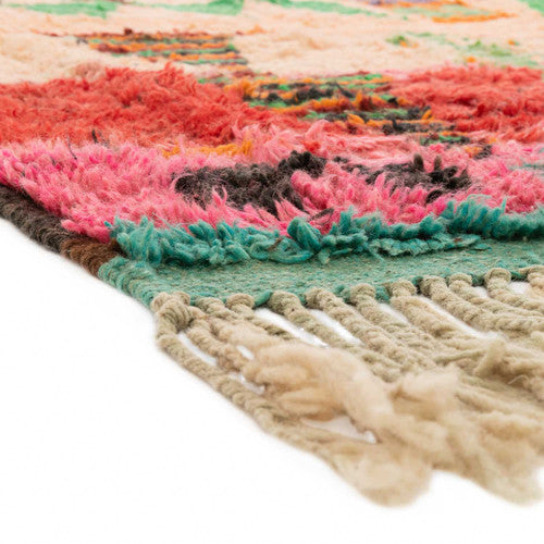 Skoura Boujad Moroccan Rug, Hand-Knotted Wool
