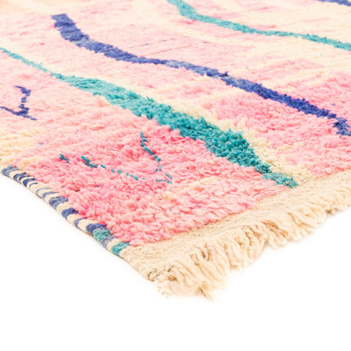 Tinghir Boujad Moroccan Rug, Hand-Knotted Wool