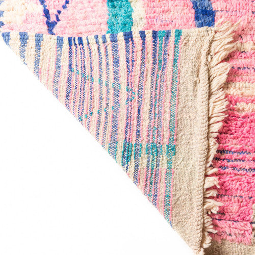 Tinghir Boujad Moroccan Rug, Hand-Knotted Wool