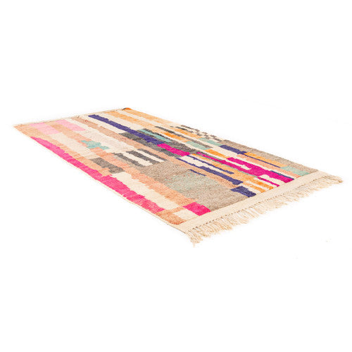 Chellah Boujad Moroccan Rug, Hand-Knotted Wool