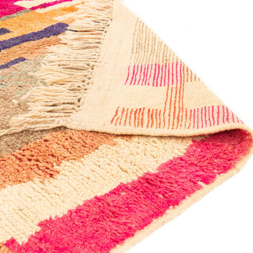 Chellah Boujad Moroccan Rug, Hand-Knotted Wool