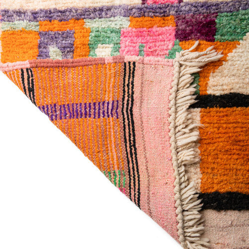 Ksar Boujad Moroccan Rug, Hand-Knotted Wool