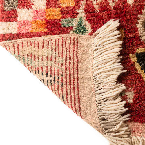 Asni Boujad Moroccan Rug, Hand-Knotted Wool