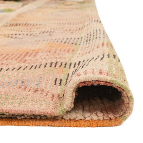 Nkob Boujad Moroccan Rug, Hand-Knotted Wool