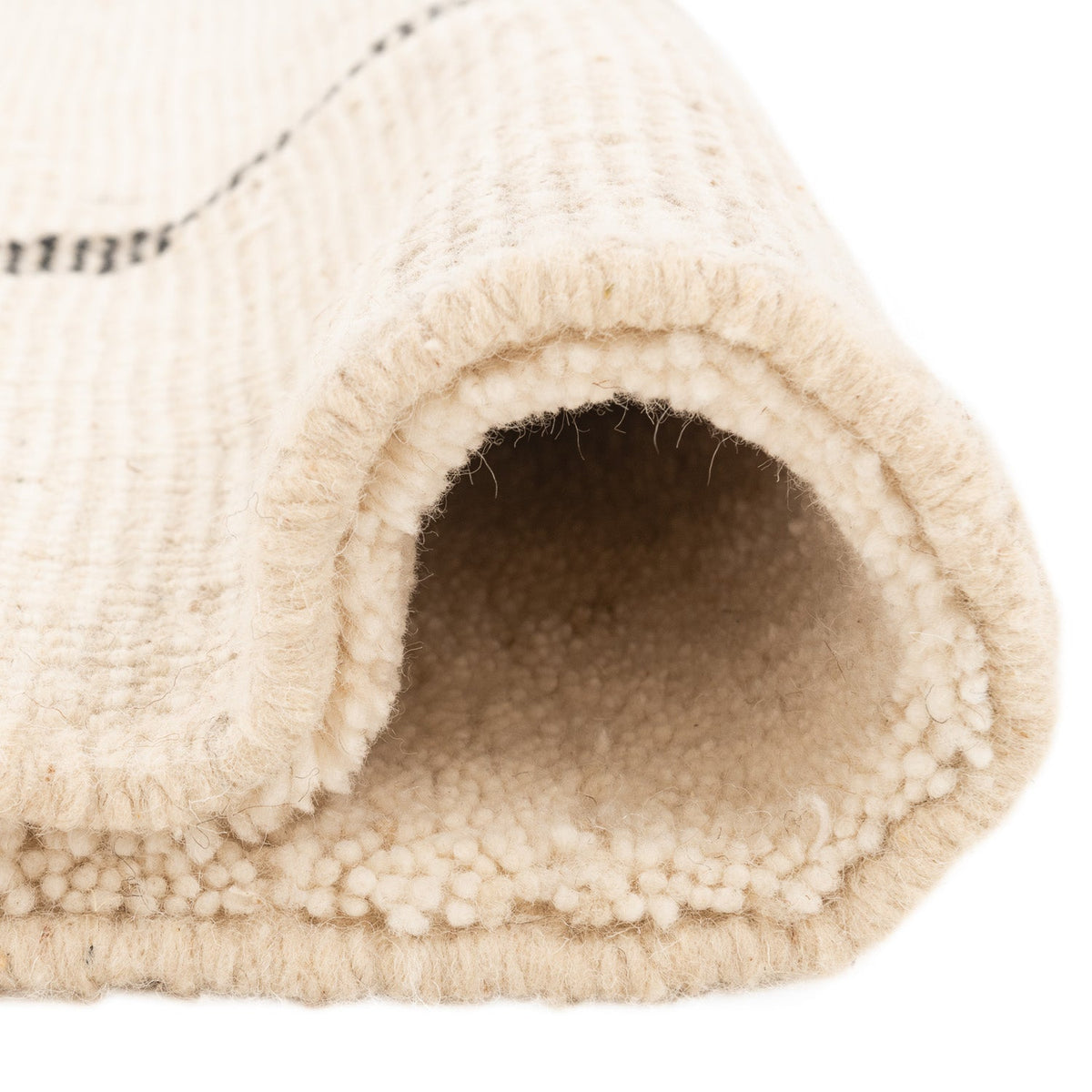 Ifassen Beni Ourain Moroccan Rug, Hand-Knotted Wool