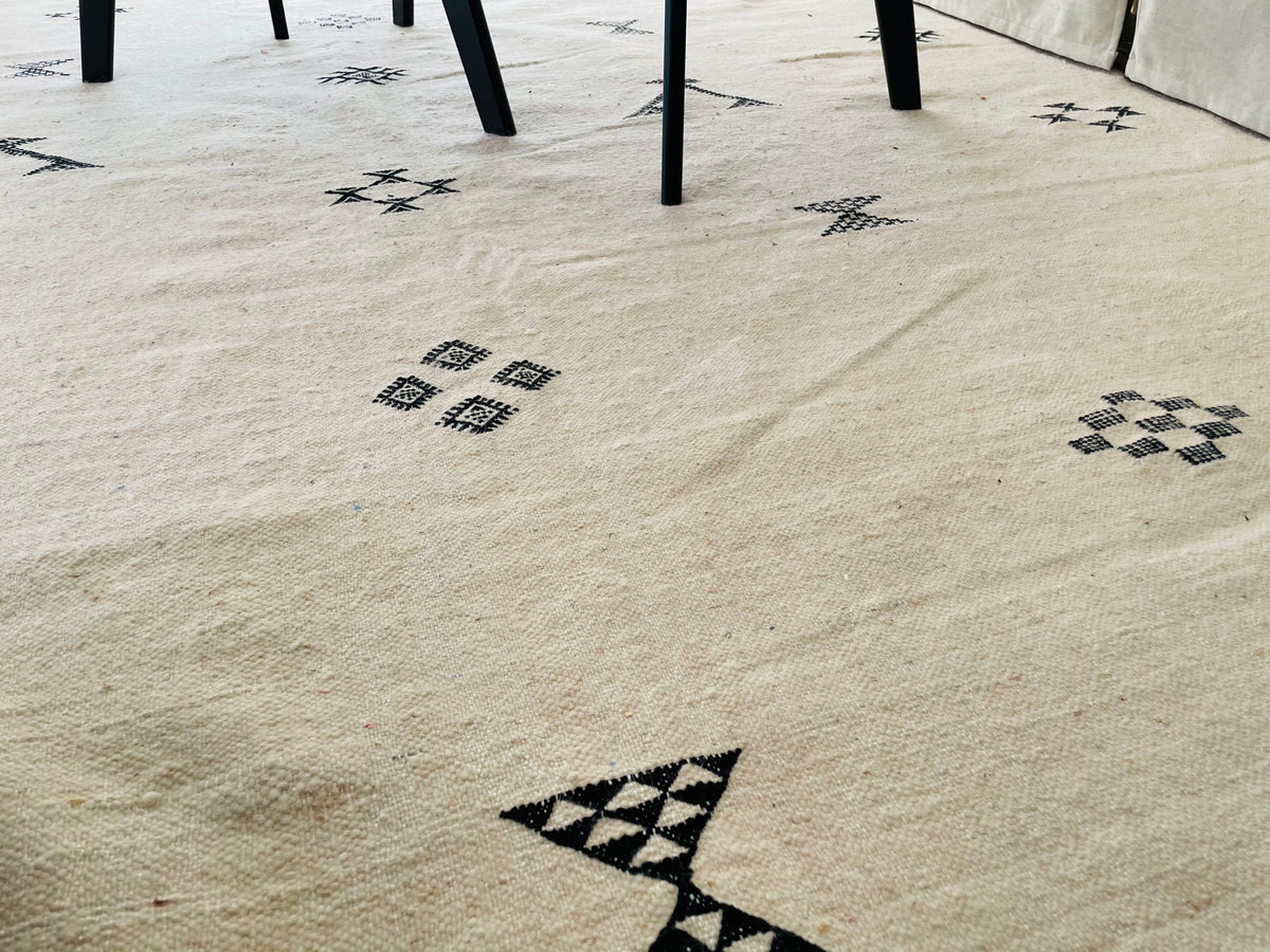 Azilal Moroccan Rug, Hand-Knotted Wool