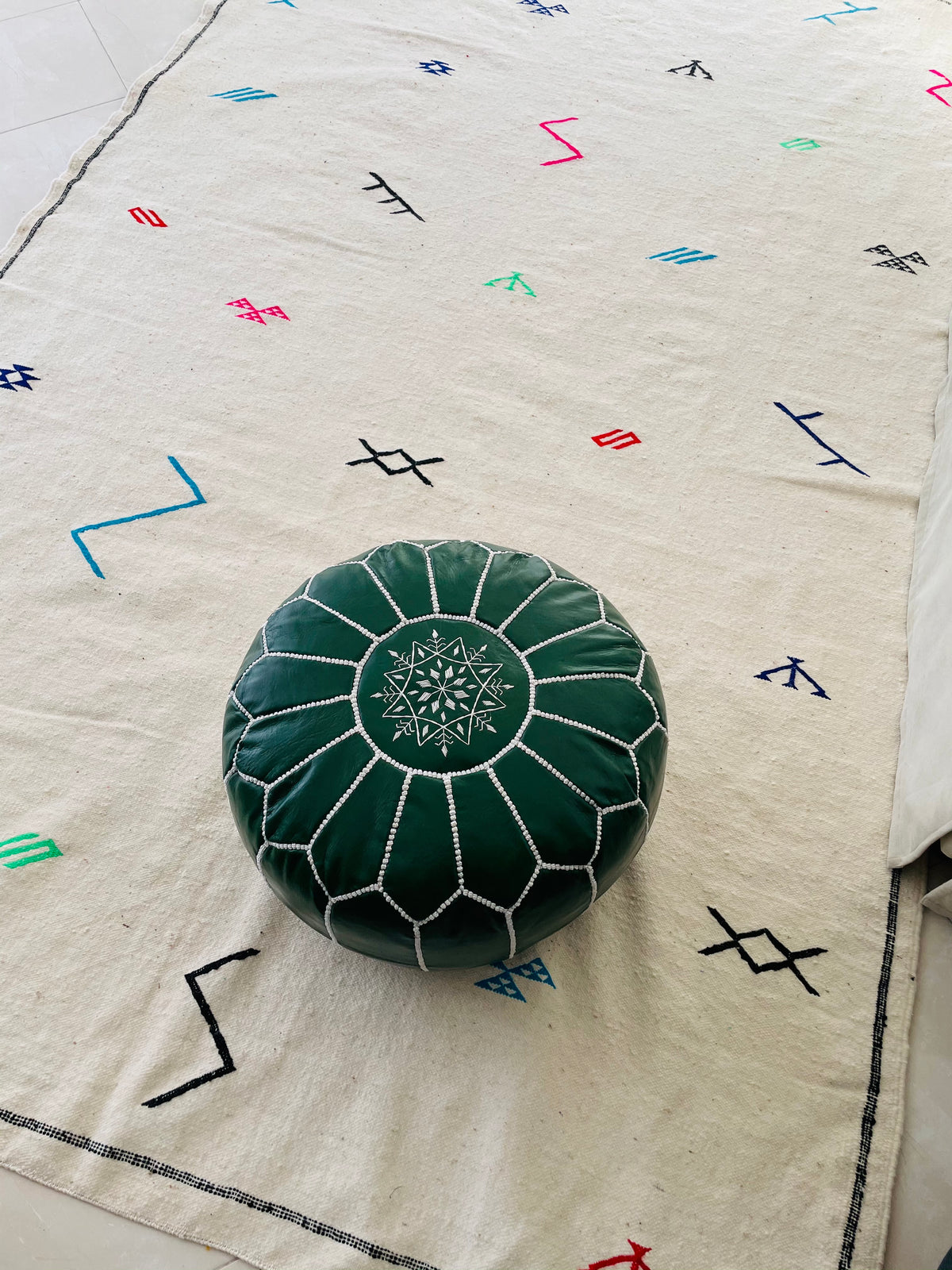 Azilal Moroccan Rug, Hand-Knotted Wool