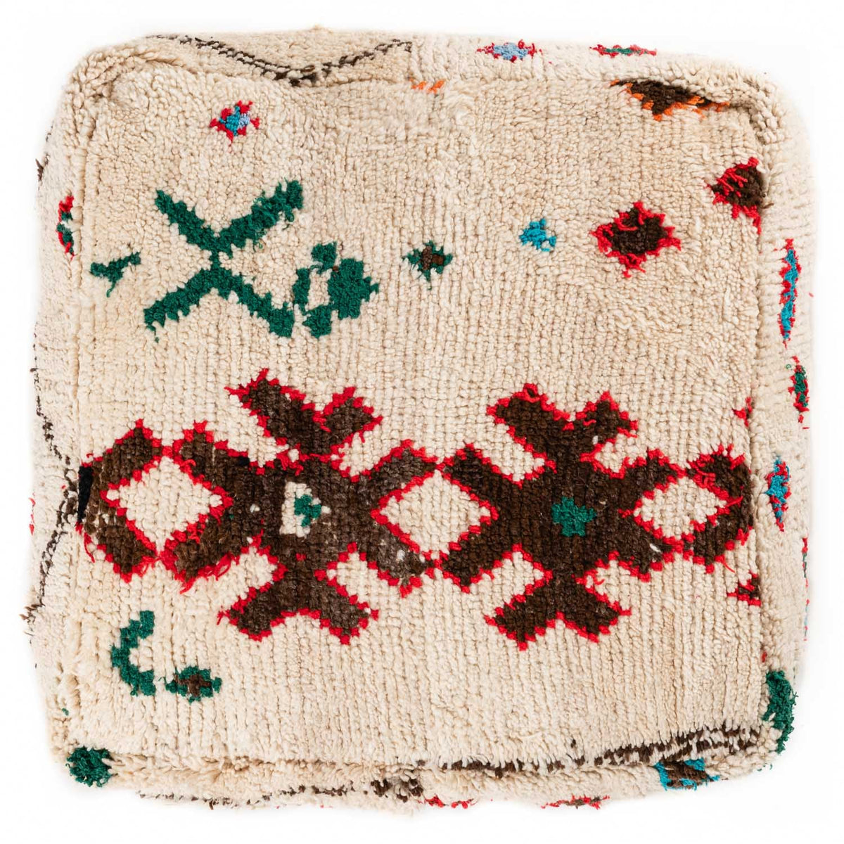Handmade Moroccan Floor Cushion - Beni Ourain