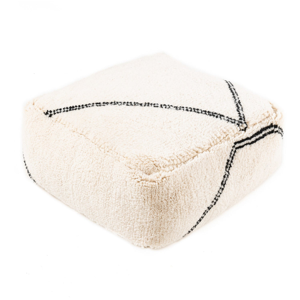 Handmade Moroccan Floor Cushion - Beni Ourain