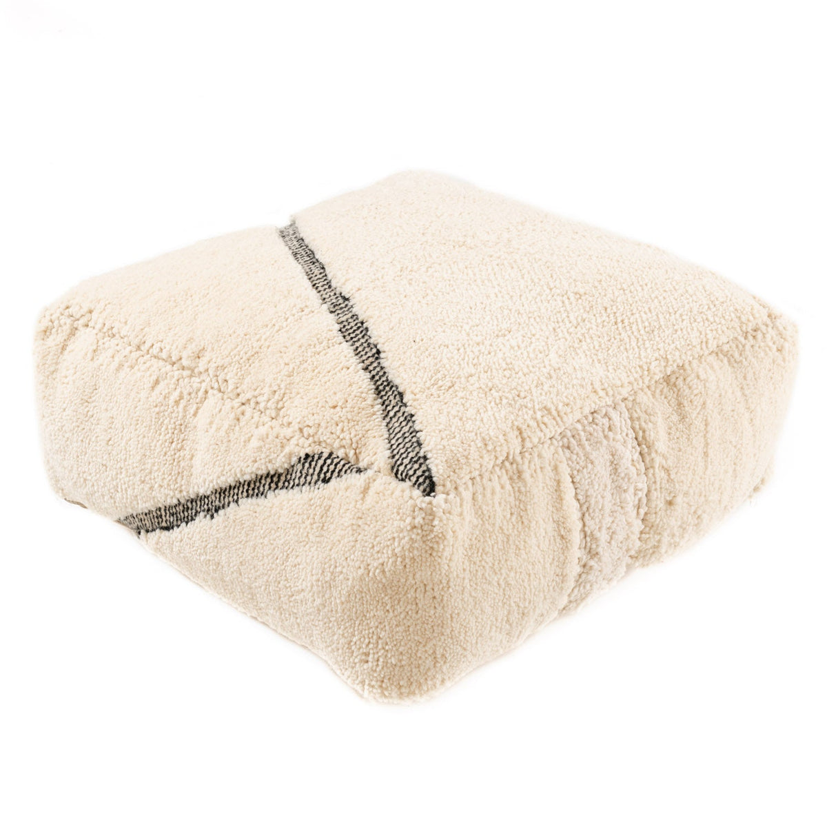 Handmade Moroccan Floor Cushion - Beni Ourain