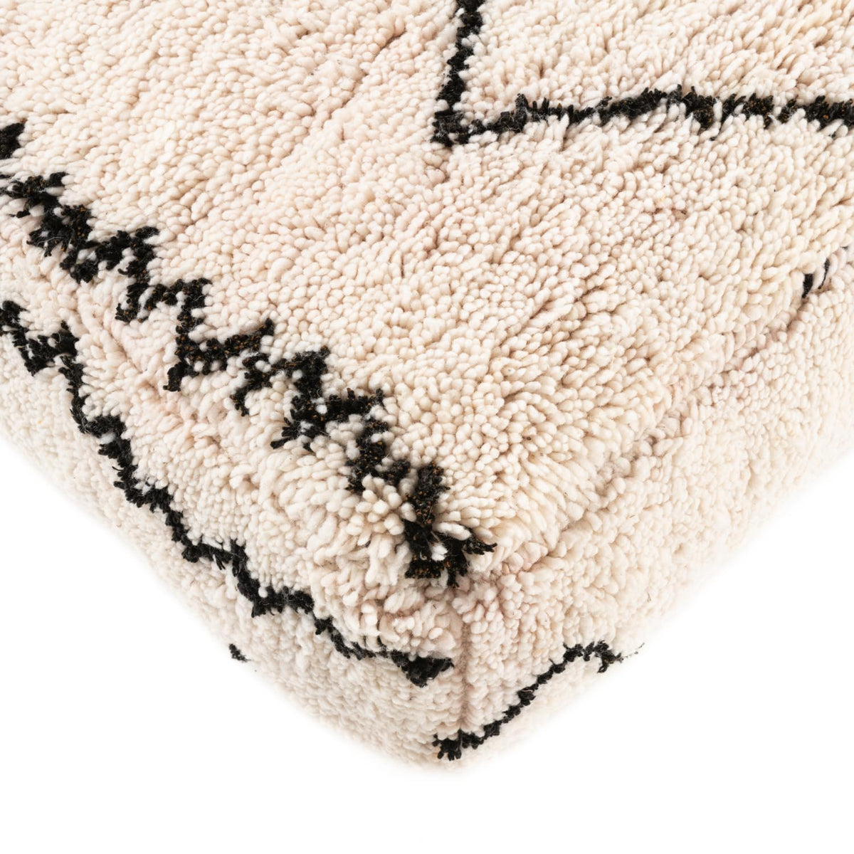 Handmade Moroccan Floor Cushion - Beni Ourain