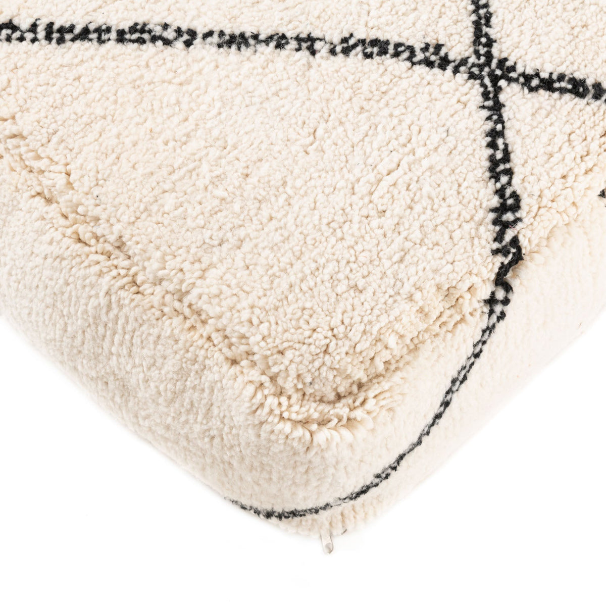 Handmade Moroccan Floor Cushion - Beni Ourain