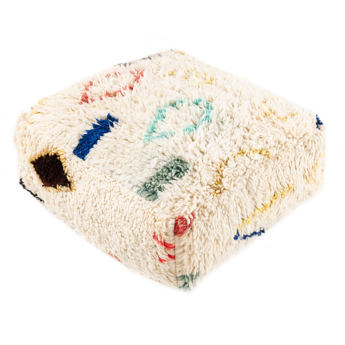 Handmade Moroccan Floor Cushion - Beni Ourain