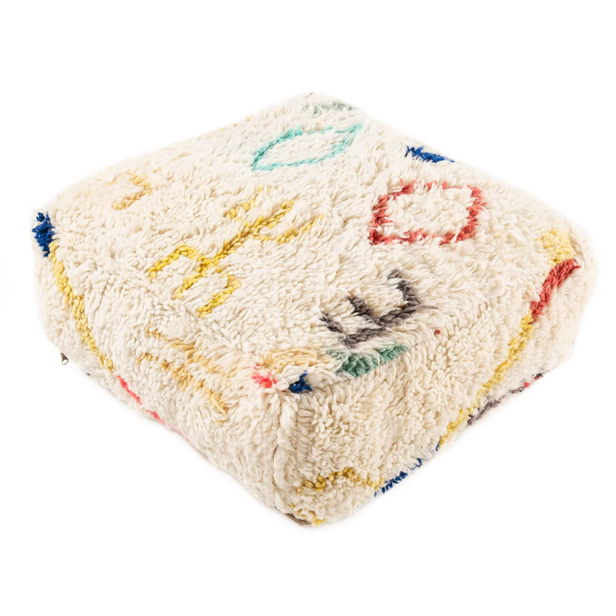 Handmade Moroccan Floor Cushion - Beni Ourain