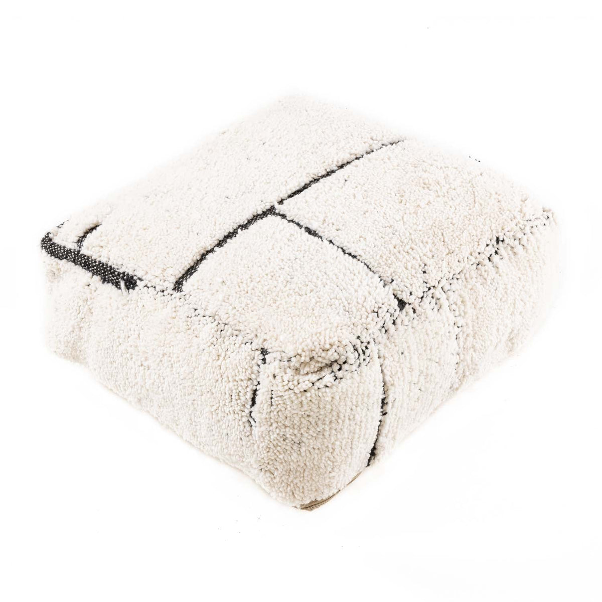 Handmade Moroccan Floor Cushion - Beni Ourain