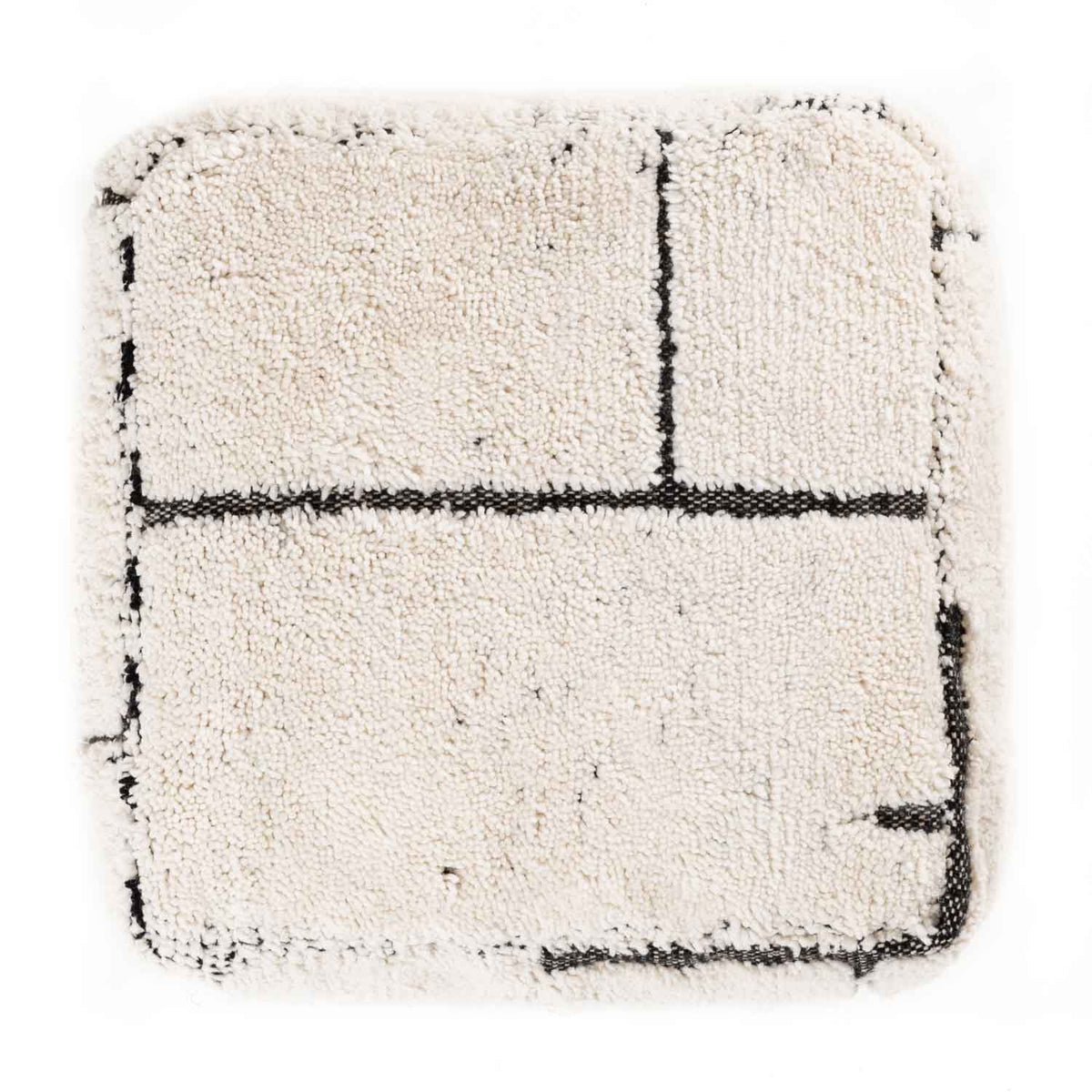 Handmade Moroccan Floor Cushion - Beni Ourain