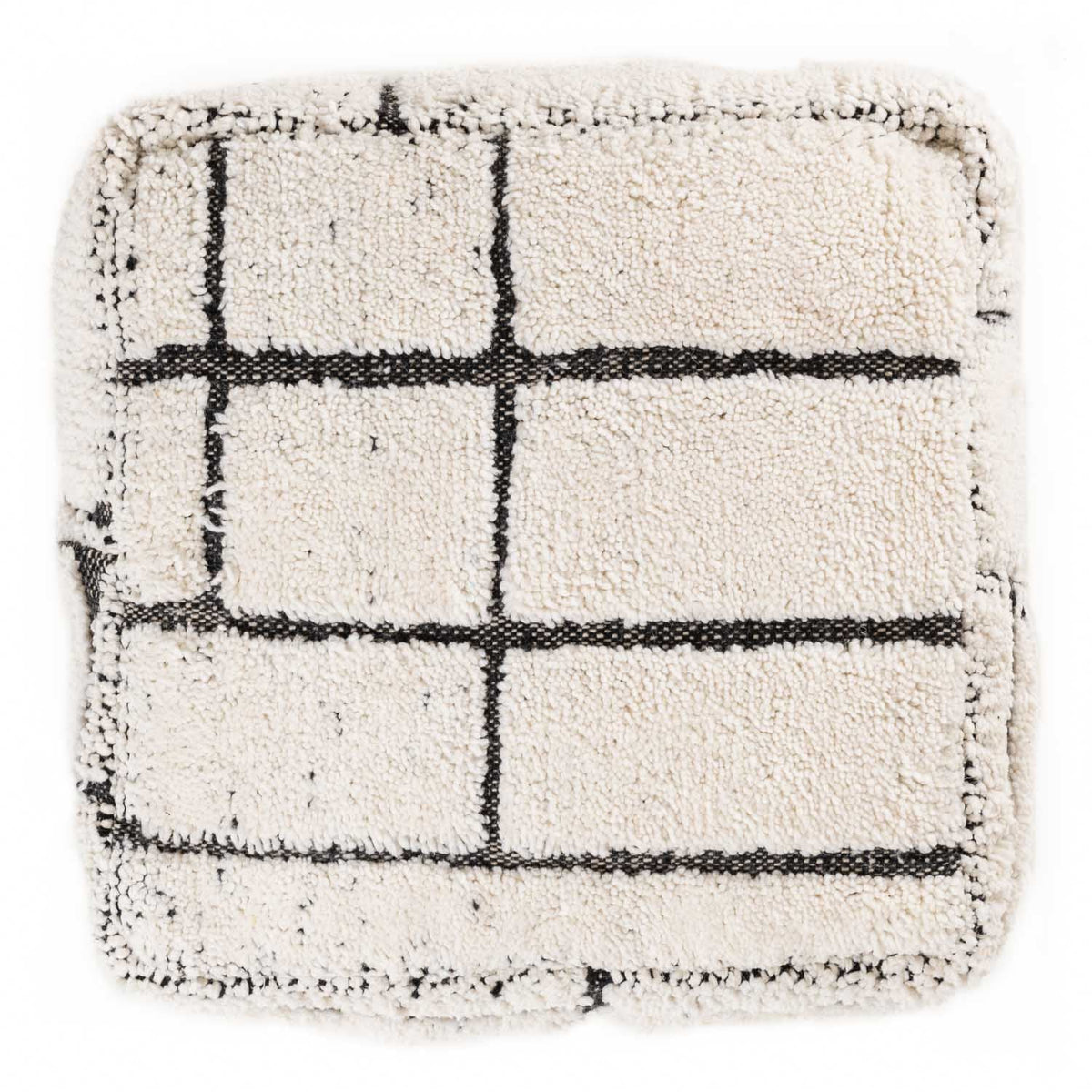 Handmade Moroccan Floor Cushion - Beni Ourain