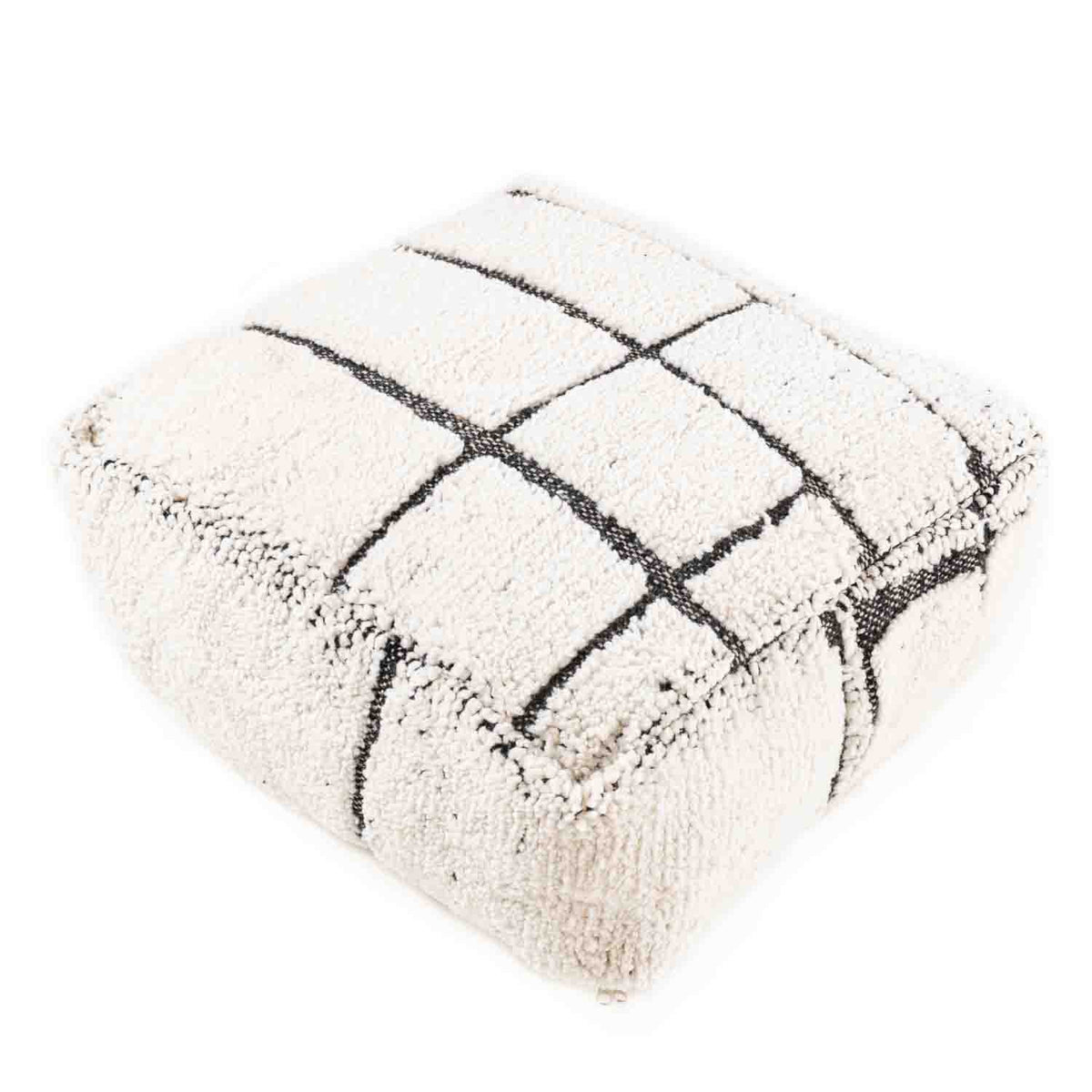 Handmade Moroccan Floor Cushion - Beni Ourain