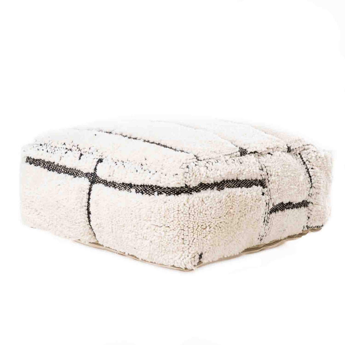 Handmade Moroccan Floor Cushion - Beni Ourain
