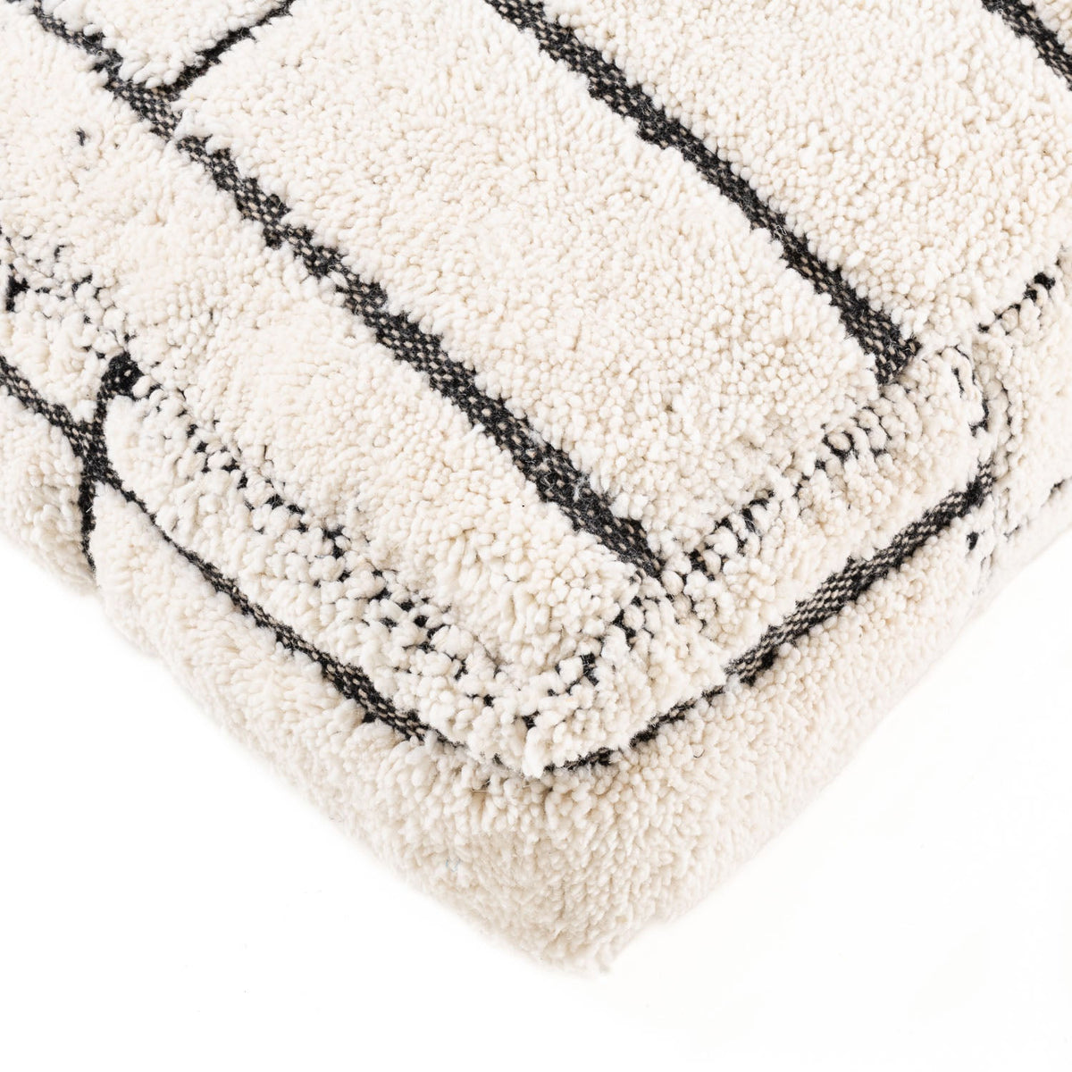 Handmade Moroccan Floor Cushion - Beni Ourain