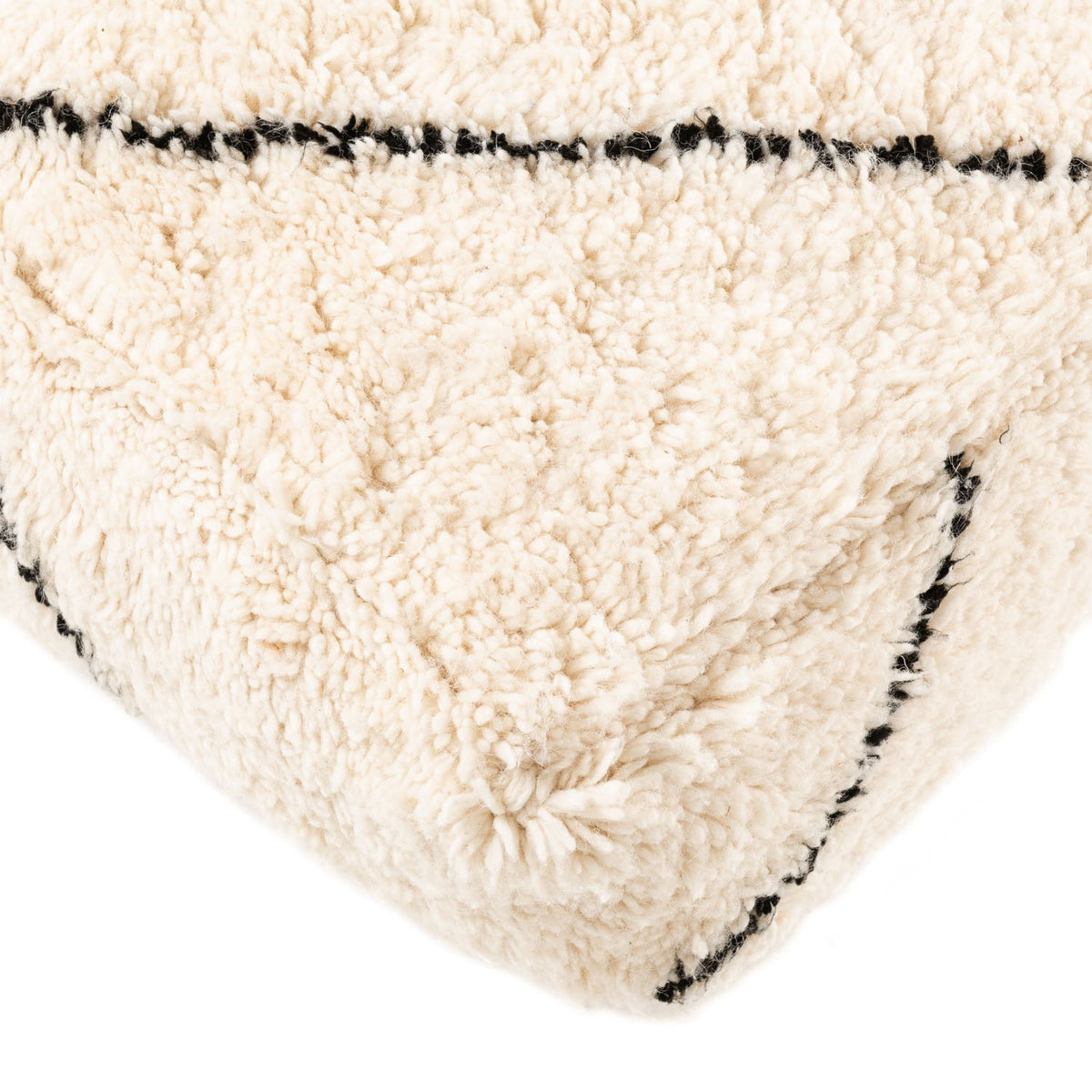 Handmade Moroccan Floor Cushion - Beni Ourain