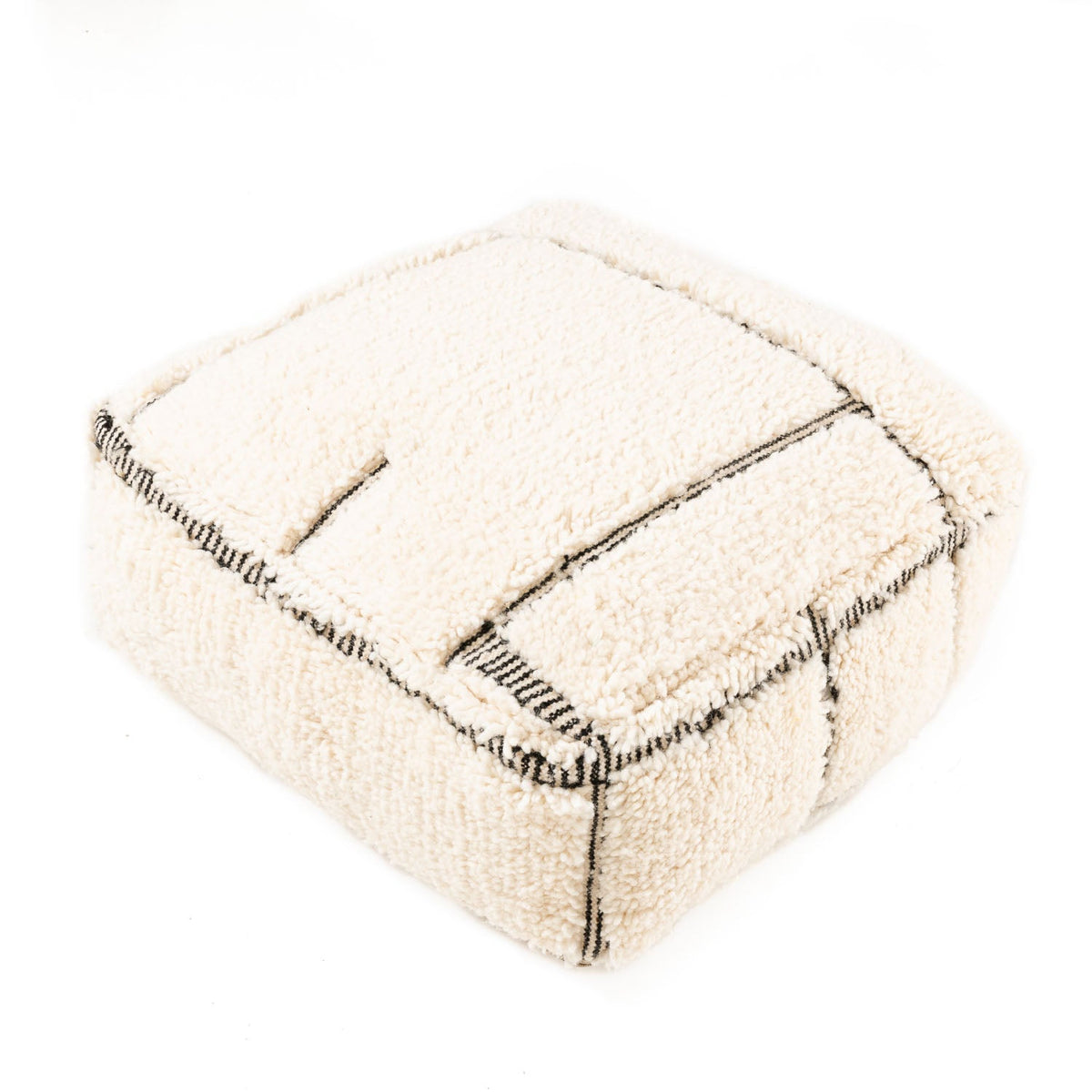Handmade Moroccan Floor Cushion - Beni Ourain