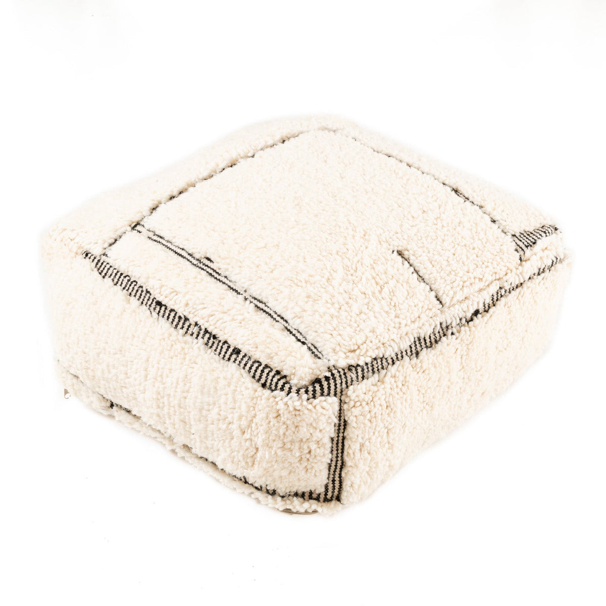Handmade Moroccan Floor Cushion - Beni Ourain