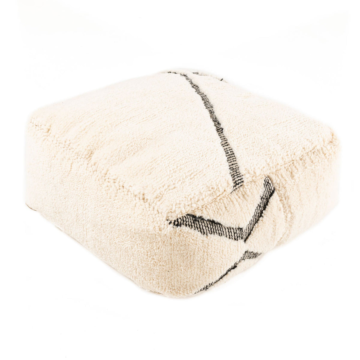 Handmade Moroccan Floor Cushion - Beni Ourain
