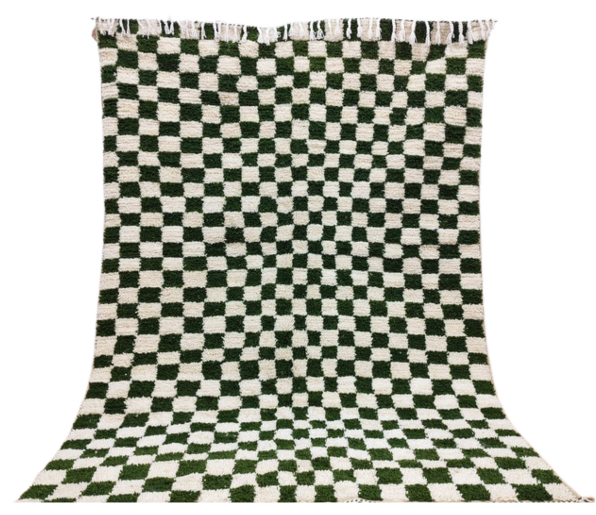 Igherm Beni Ourain Moroccan Rug, Hand-Knotted Wool