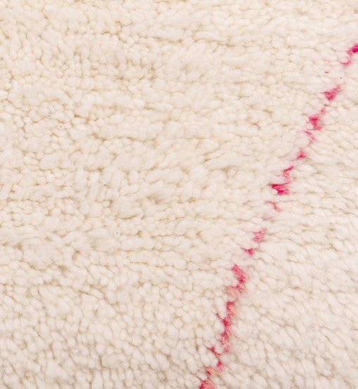 Imsfran Beni Ourain Moroccan Rug, Hand-Knotted Wool