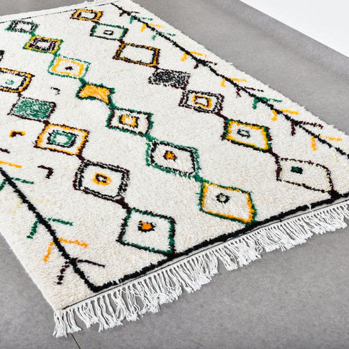 Titima Azilal Moroccan Rug, Hand-Knotted Wool