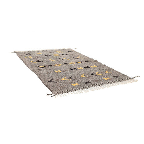Issouka Kilim Moroccan Rug, Flat-Woven by Hand