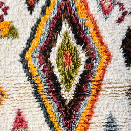 Maris Azilal Moroccan Rug, Hand-Knotted Wool