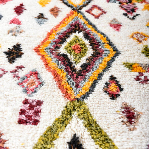 Maris Azilal Moroccan Rug, Hand-Knotted Wool