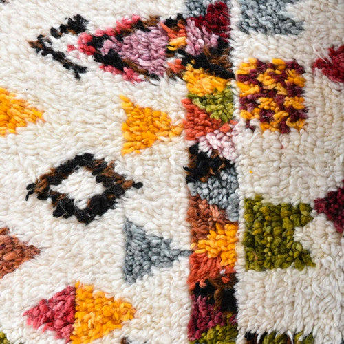 Maris Azilal Moroccan Rug, Hand-Knotted Wool