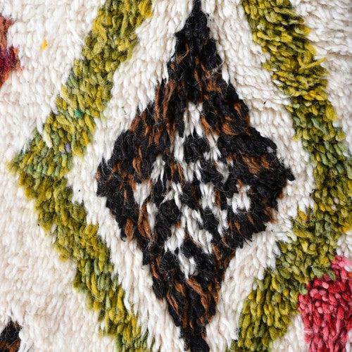 Maris Azilal Moroccan Rug, Hand-Knotted Wool
