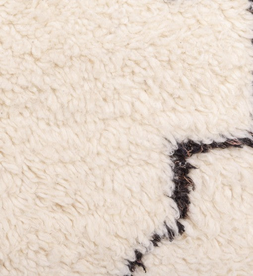 Anir Beni Ourain Moroccan Rug, Hand-Knotted Wool