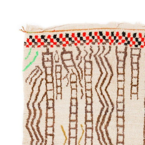 Tufulla Azilal Moroccan Rug, Hand-Knotted Wool