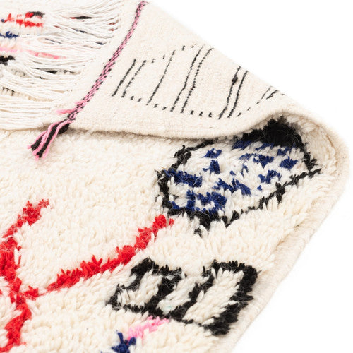 Urman Azilal Moroccan Rug, Hand-Knotted Wool