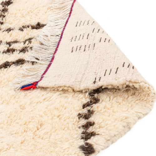 Zbair Azilal Moroccan Rug, Hand-Knotted Wool