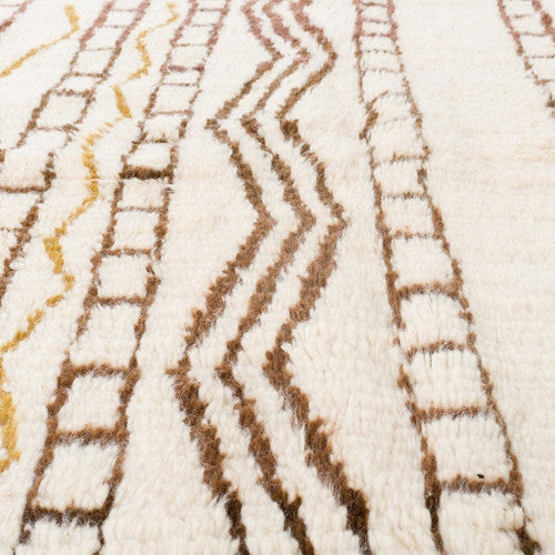 Tufulla Azilal Moroccan Rug, Hand-Knotted Wool