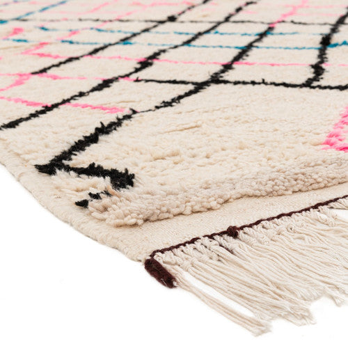 Zaher Azilal Moroccan Rug, Hand-Knotted Wool
