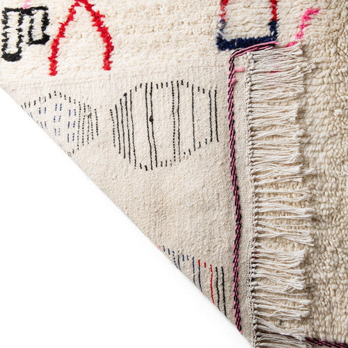 Urman Azilal Moroccan Rug, Hand-Knotted Wool